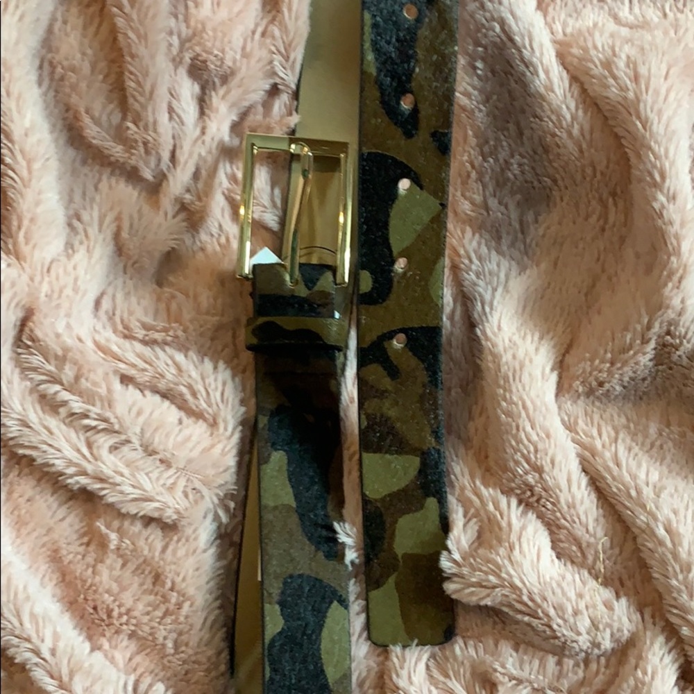 Express Genuine Leather Belt XS, Camo print